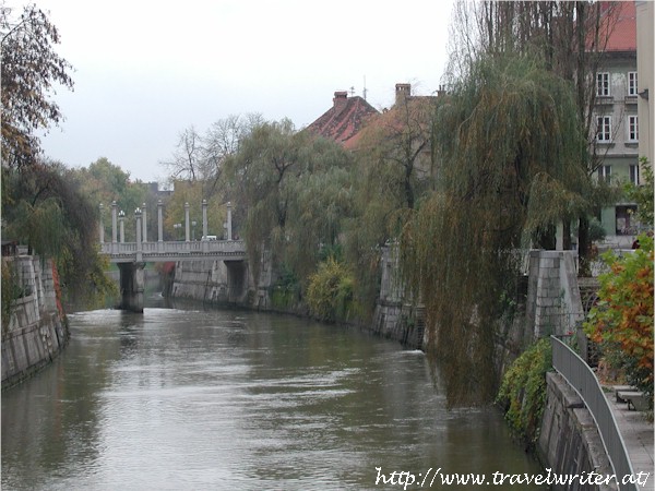 Fluss von Laibach