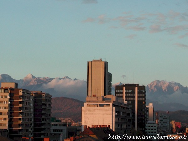 Skyline von Laibach
