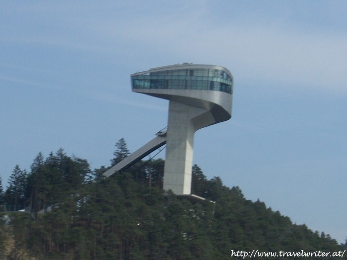 Sprungschanze am Berg Isel