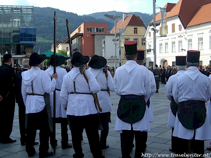 Parade of miners (Austria)