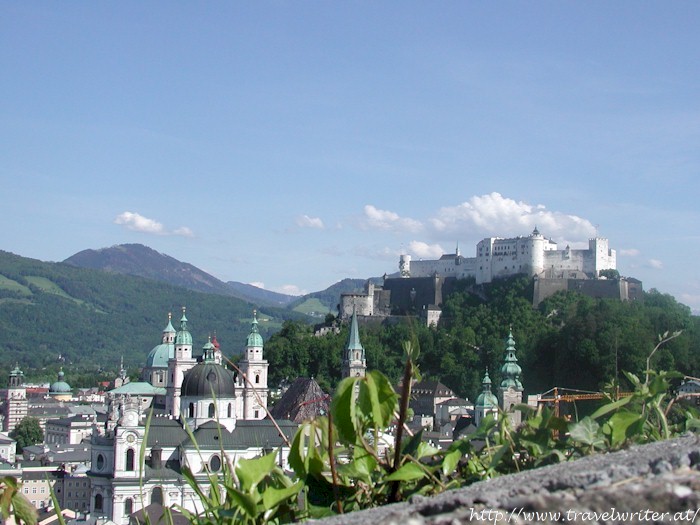 View onto Salzburg from M�nchsberg