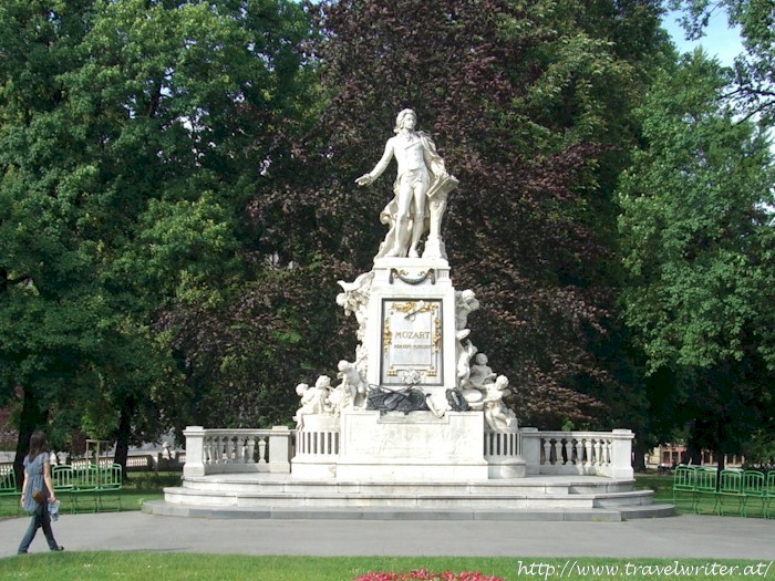 Monument Wolfgang Amadeus Mozart (Burggarten)