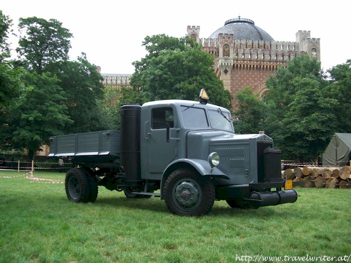 Truck with gasification (Austria)