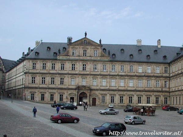 The new residence was the former seat of the Bamberg prince bishops