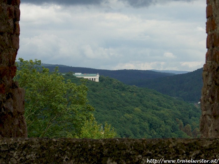 Blick auf die Walhalla