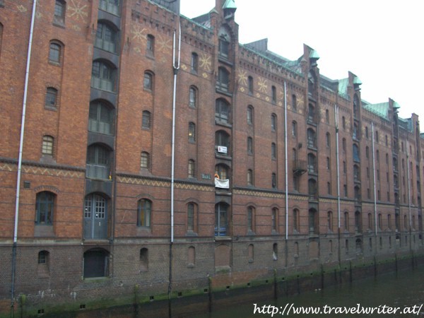 Die Speicherstadt in Hamburg