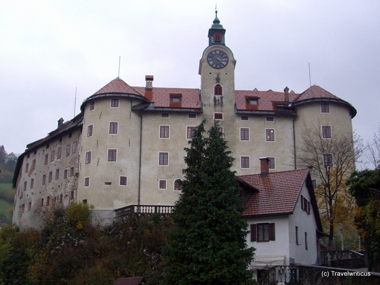 Burg Gewerkenegg in Idrija, Slowenien