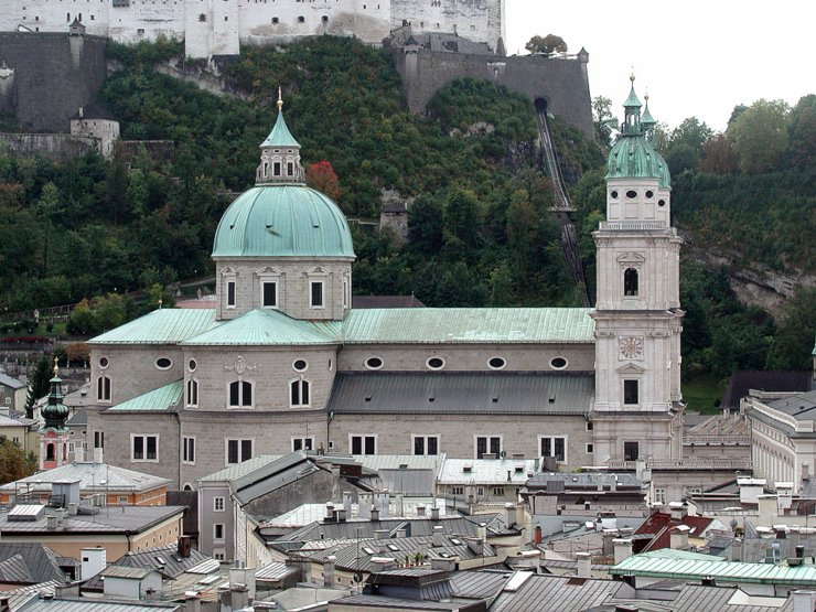 Dom in Salzburg, Österreich