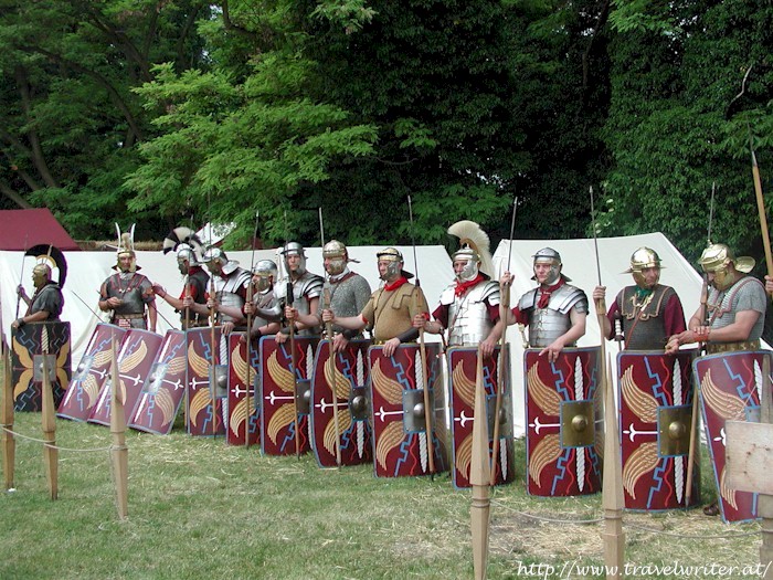 Legion�re in Carnuntum