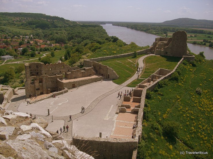 Burg Theben (Hrad Devín) in Devín