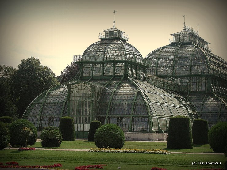 Großes Palmenhaus Schönbrunn in Wien