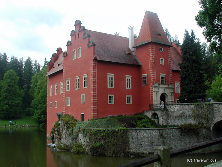 Wasserschloss Červená Lhota in Pluhův Žďár, Tschechische Republik