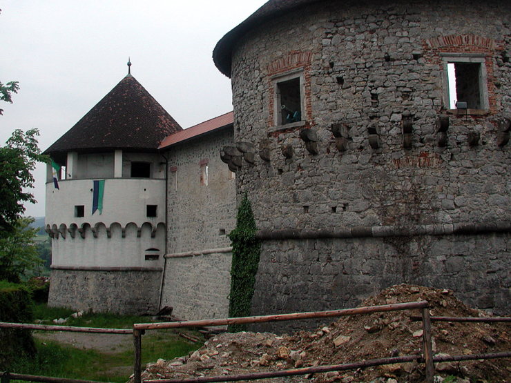 Burg Žužemberk in Žužemberk, Slowenien