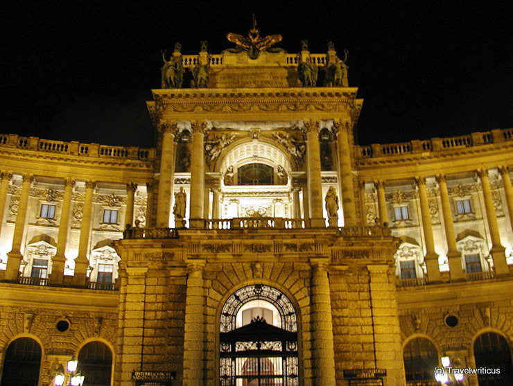 Eingang zum Ephesos Museum in Wien